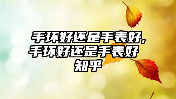 手環(huán)好還是手表好,手環(huán)好還是手表好 知乎