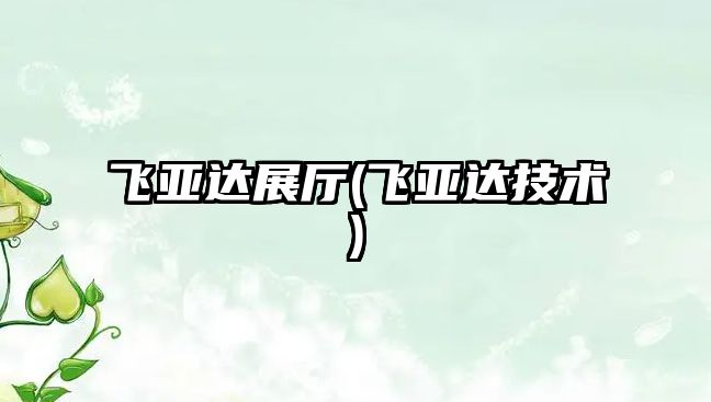 飛亞達展廳(飛亞達技術)