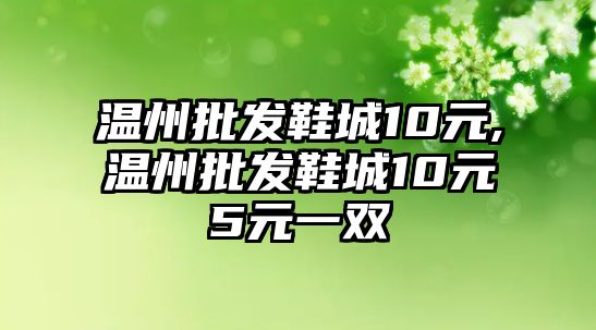 溫州批發(fā)鞋城10元,溫州批發(fā)鞋城10元5元一雙