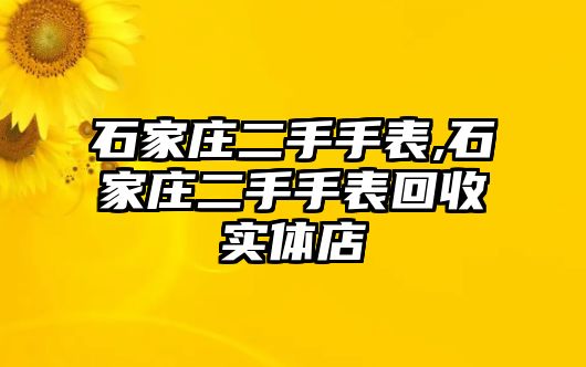 石家莊二手手表,石家莊二手手表回收實體店