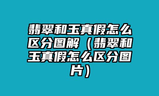 翡翠和玉真假怎么區分圖解（翡翠和玉真假怎么區分圖片）