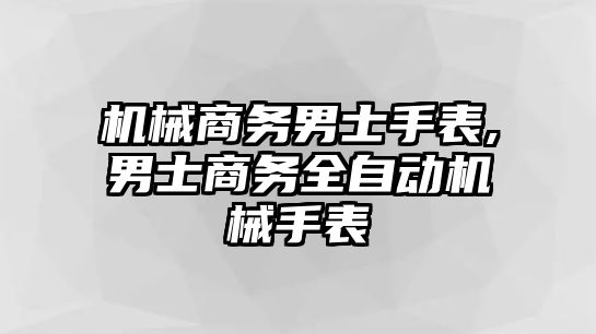 機(jī)械商務(wù)男士手表,男士商務(wù)全自動(dòng)機(jī)械手表