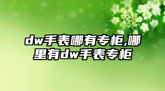 dw手表哪有專柜,哪里有dw手表專柜