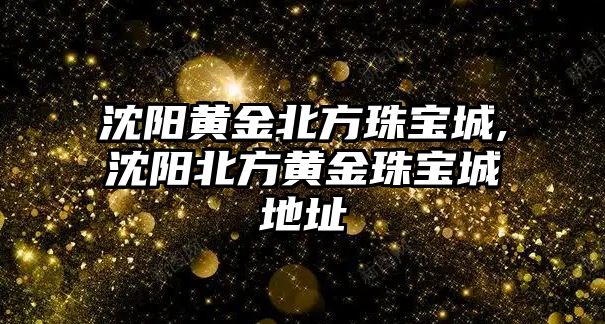 沈陽黃金北方珠寶城,沈陽北方黃金珠寶城地址