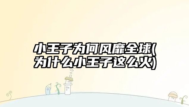 小王子為何風靡全球(為什么小王子這么火)