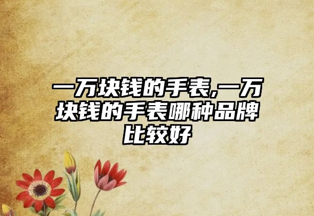 一萬塊錢的手表,一萬塊錢的手表哪種品牌比較好