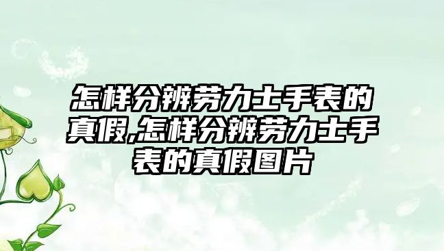 怎樣分辨勞力士手表的真假,怎樣分辨勞力士手表的真假圖片